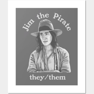 Jim The Pirate (They/Them) - Our Flag Means Death Posters and Art